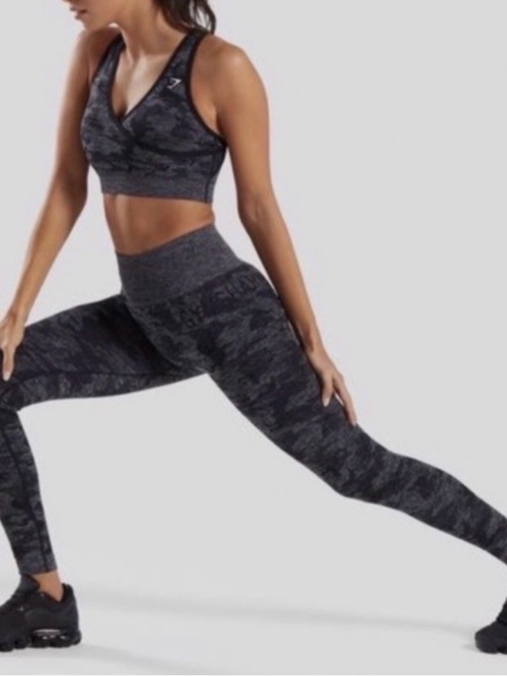Gymshark Adapt Camo Seamless Leggings Butt Scrunch High Waist Small